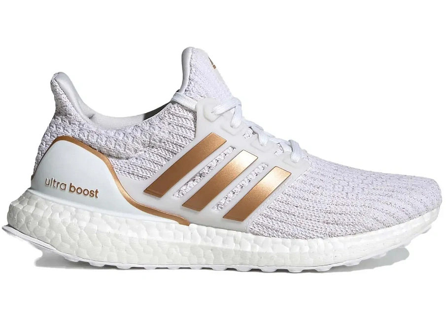 Фото № 1 с приближением к товару «‎adidas Ultra Boost 4.0 DNA White Copper Metallic »