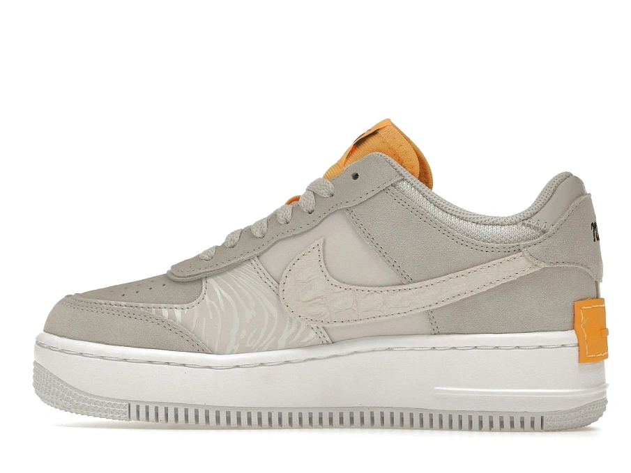 Фото № 5 с приближением к товару «‎Nike Air Force 1 Low Shadow Vast Grey Laser Orange »