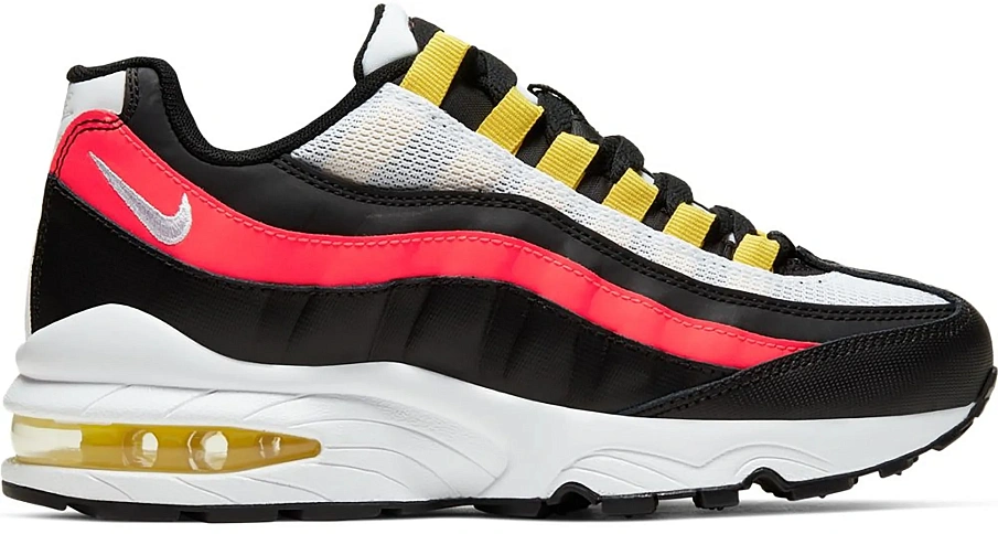 Фото № 1 с приближением к товару «‎Nike Air Max 95 White Crimson Black Yellow »