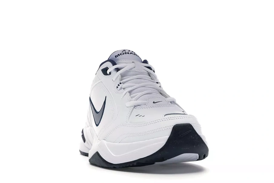 Фото № 2 с приближением к товару «‎Nike Air Monarch IV White Navy»