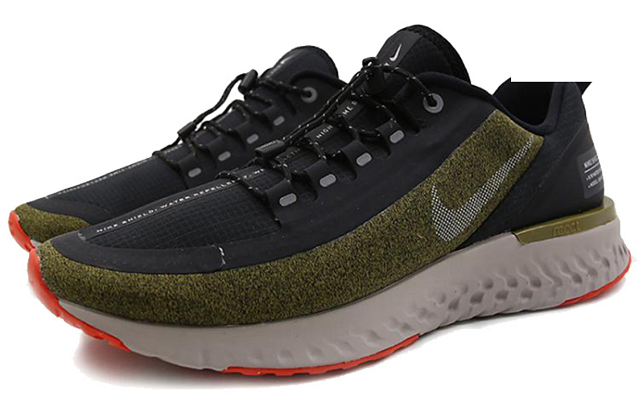 Фото № 3 с приближением к товару «‎Nike Odyssey React Shield BlackGreen»