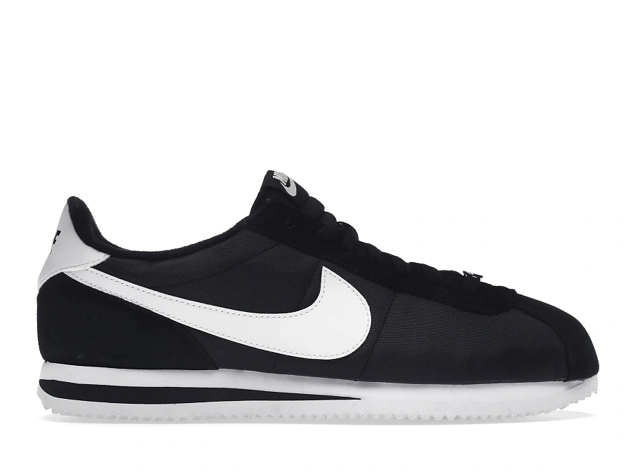 Фото № 1 с приближением к товару «‎Nike Cortez Basic Nylon Black White-Metallic Silver»