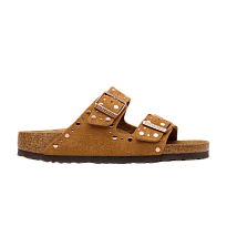 Фото № 1 с приближением к товару «‎Birkenstock Women's Arizona Rivets Suede Sandal Mink»