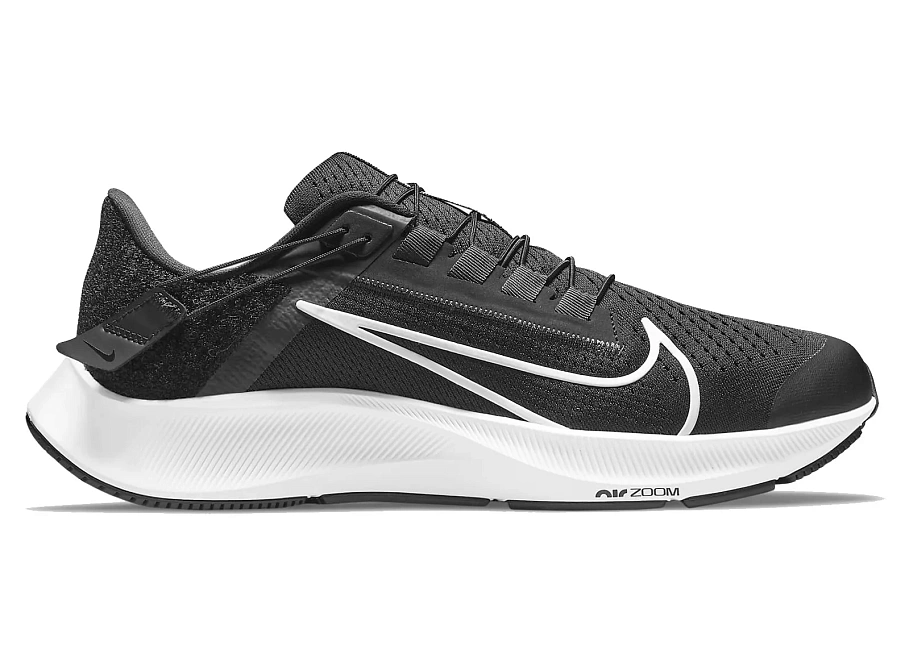 Фото № 1 с приближением к товару «‎Nike Air Zoom Pegasus 38 FlyEase Black White»