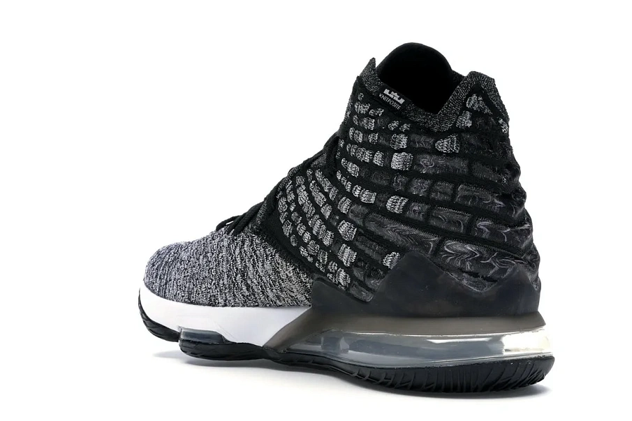 Фото № 6 с приближением к товару «‎Nike LeBron 17 Black White»