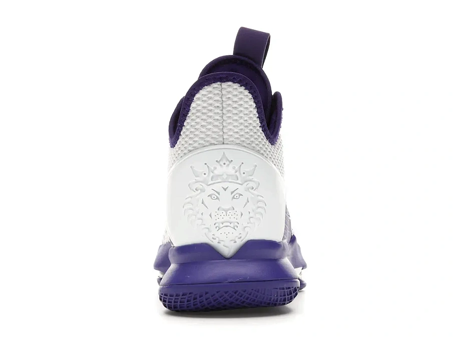 Фото № 4 с приближением к товару «‎Nike LeBron Witness 4 White/Voltage Purple»