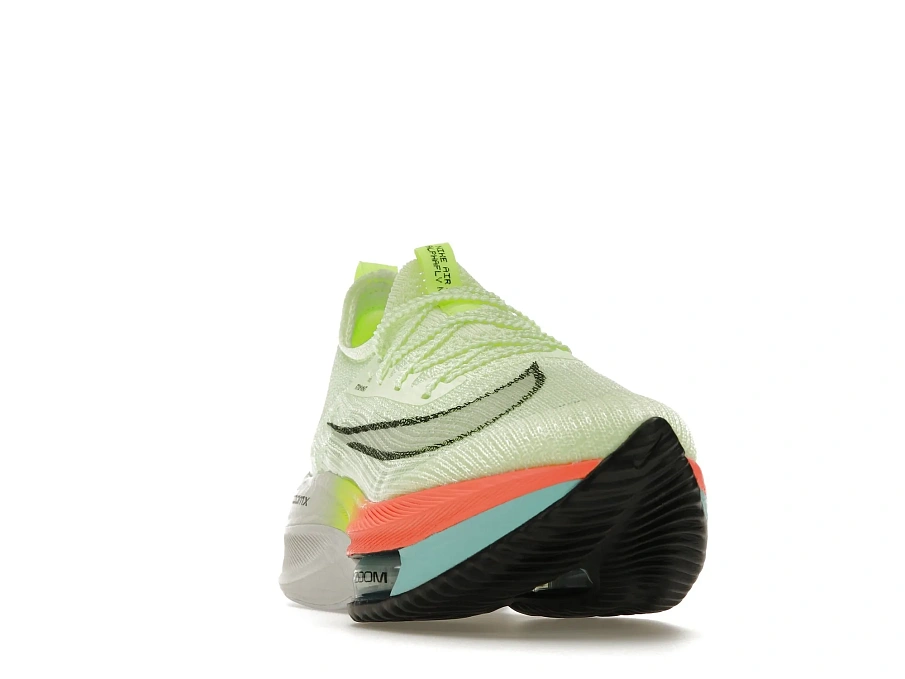 Фото № 3 с приближением к товару «‎Nike Air Zoom Alphafly Next% Barely Volt Orange »