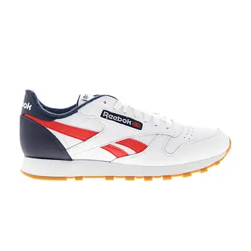 Reebok Classic Leather MU White Navy Radiant Red - 1