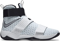 Фото № 1 с приближением к товару «‎Nike LeBron Zoom Soldier 10 Team Bank White»