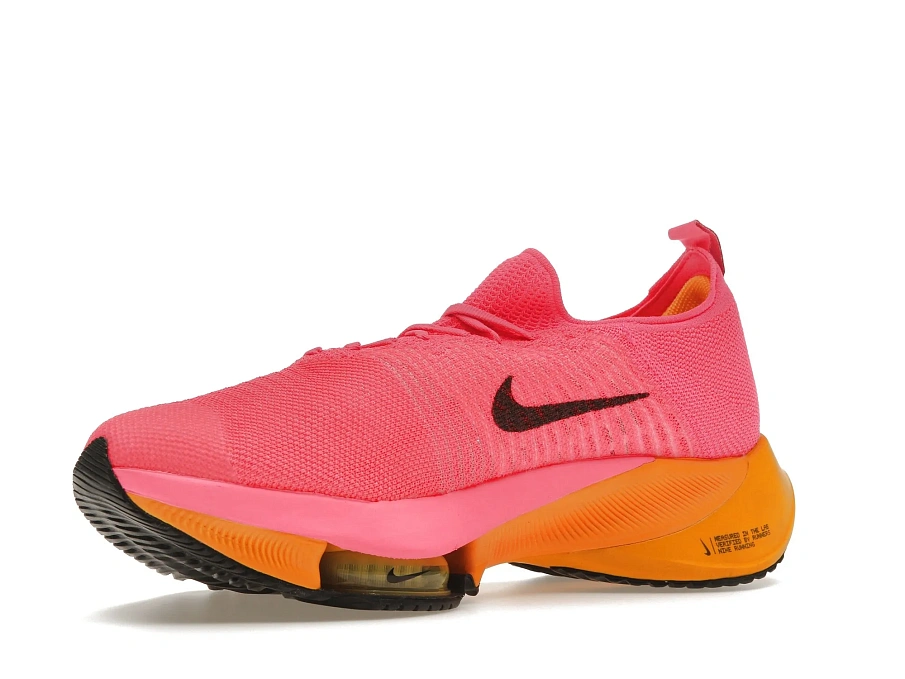 Фото № 3 с приближением к товару «‎Nike Air Zoom Tempo Next% Flyknit Hyper Pink Laser Orange»