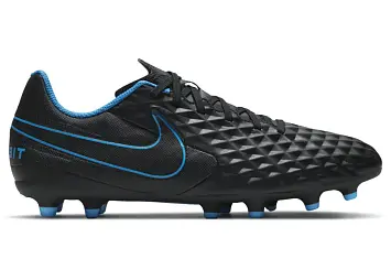 Nike Tiempo Legend 8 Club FG MG Black Light Photo Blue