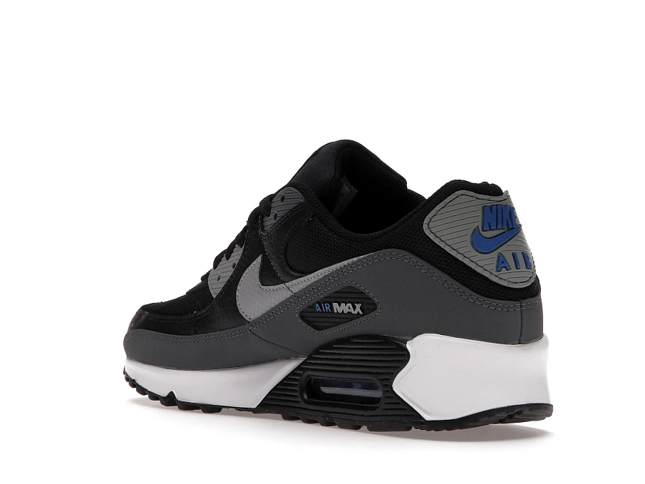 Фото № 6 с приближением к товару «‎Nike Air Max 90 Black Grey Blue»