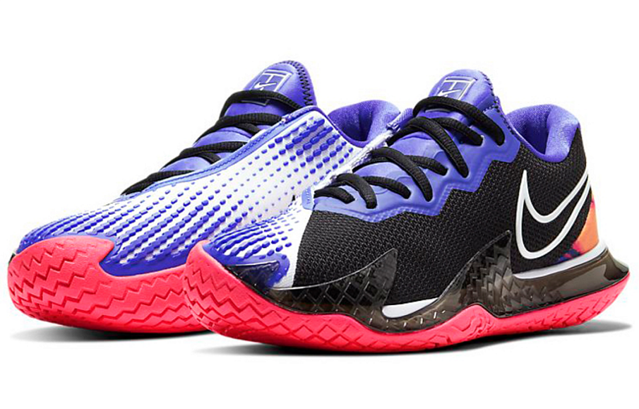 Фото № 3 с приближением к товару «‎NikeCourt Air Zoom Vapor Cage 4 Wmns BlackWhitePurple»