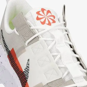 Nike Crater Impact Sneakers WhiteGreyOrange - 4
