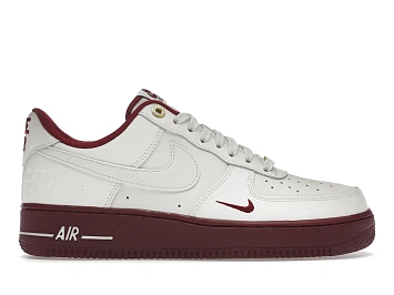 Nike Air Force 1 Low 07 SE 40th Anniversary Edition Sail Team Red (DQ7582-100) - 1