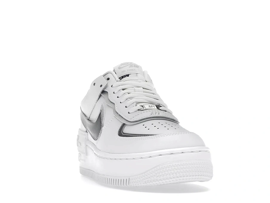 Фото № 4 с приближением к товару «‎Nike Air Force 1 Low Shadow White Pure Platinum Metallic Silver »