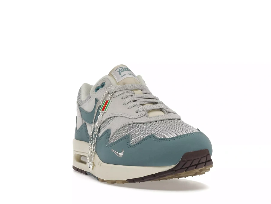 Фото № 2 с приближением к товару «‎Nike Air Max 1 Patta Waves Noise Aqua (with Bracelet)»
