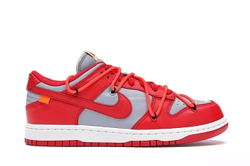 Nike Dunk Low Off-White University Red - 1