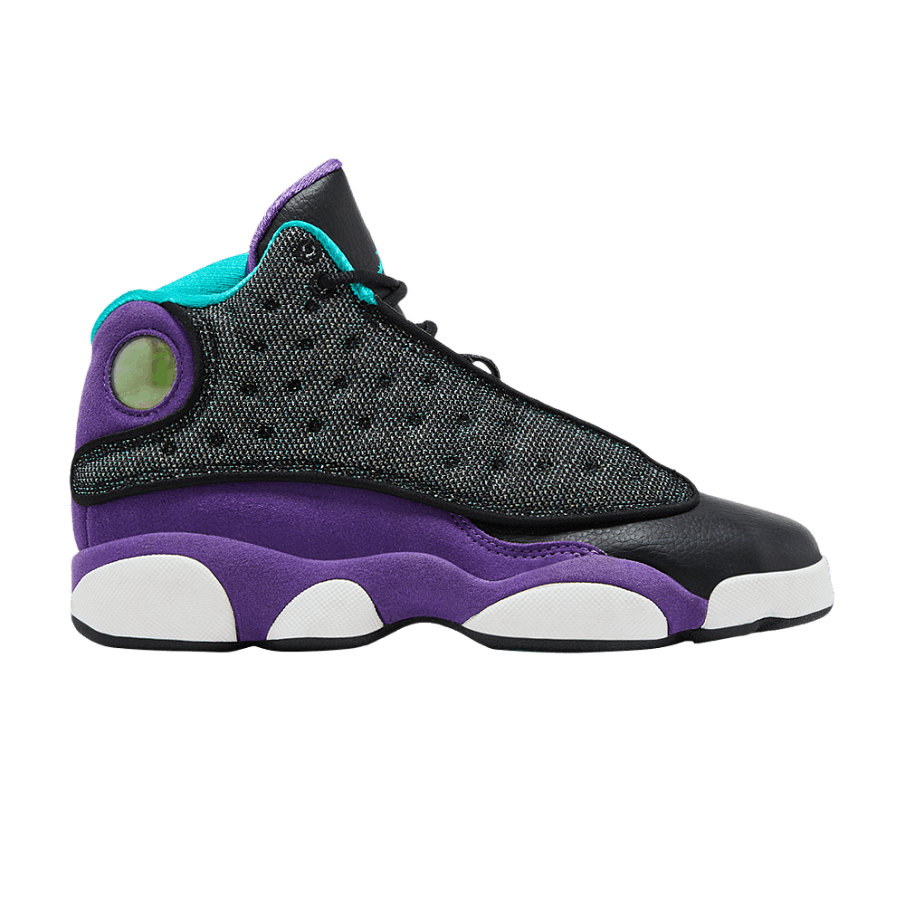 Фото № 1 с приближением к товару «‎Air Jordan 13 GS Violet Teal»