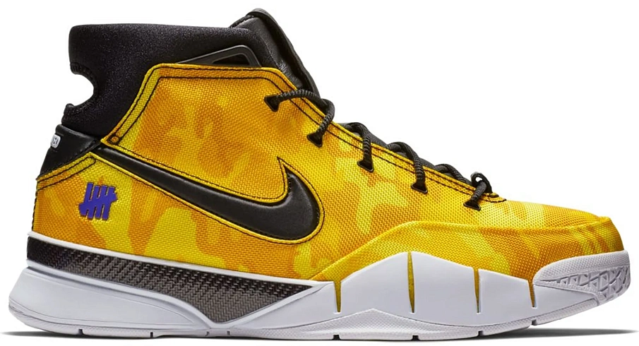Фото № 1 с приближением к товару «‎Nike Kobe 1 Protro Undefeated Yellow Camo (La Brea)»