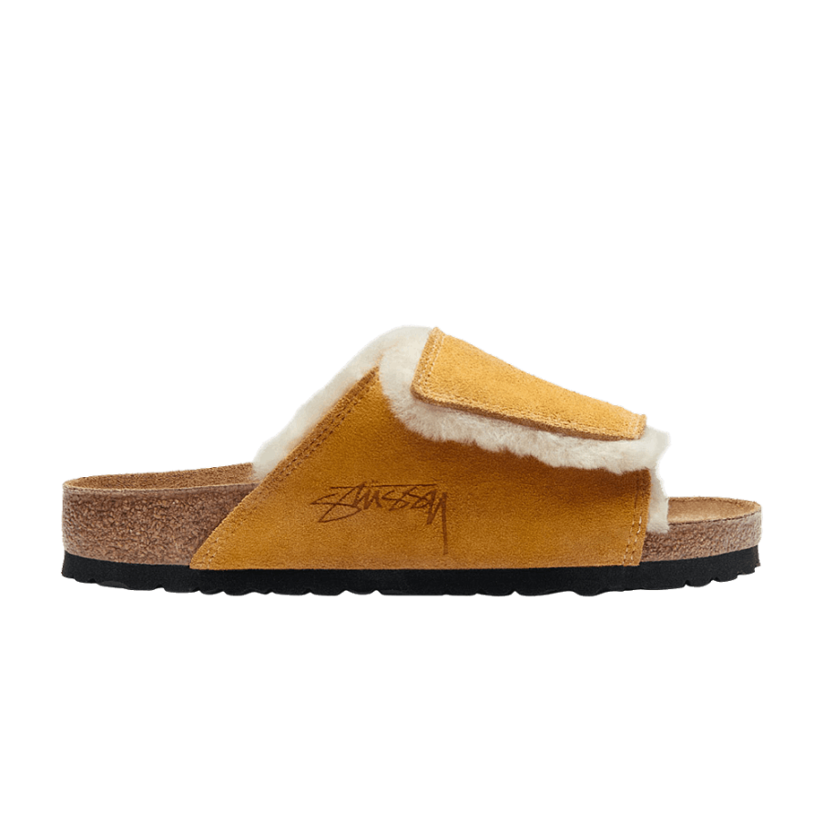 Фото № 1 с приближением к товару «‎Stussy x Birkenstock Solana Caramel»