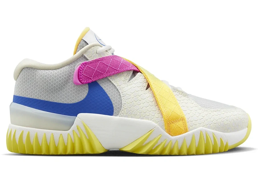 Фото № 1 с приближением к товару «‎Nike Zoom Court Dragon Light Bone Hyper Royal Yellow Strike Pink»