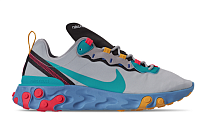 Фото № 2 с приближением к товару «‎Nike React Element 55 Teal Nebula»