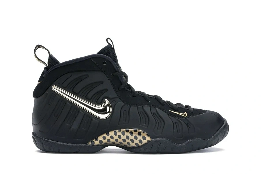 Фото № 1 с приближением к товару «‎Nike Air Foamposite Pro Black Metallic Gold »