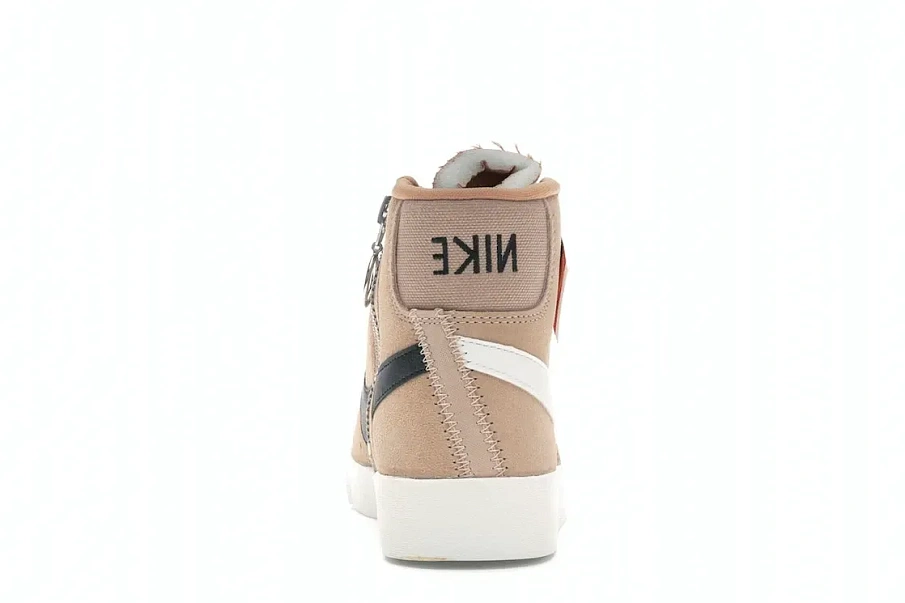 Фото № 4 с приближением к товару «‎Nike Blazer Mid Rebel Bio Beige Summit White »
