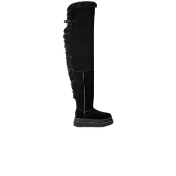 Sacai x UGG Women's Thigh High Boot Black - 1