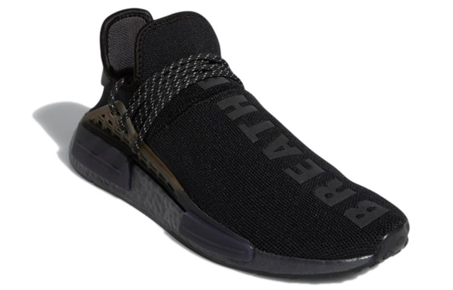 Фото № 3 с приближением к товару «‎Pharrell Williams x adidas originals NMD Human Race "Triple Black" Black»