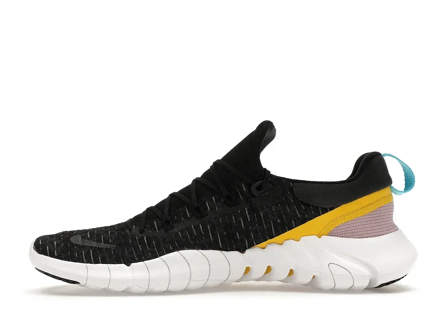 Фото № 3 с приближением к товару «‎Nike Free Run 5.0 Dark Smoke Grey Vivid Sulfur Chlorine Blue»