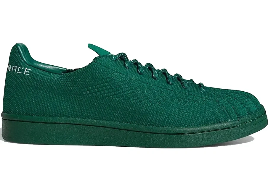 Фото № 1 с приближением к товару «‎adidas Superstar Primeknit Pharrell Green»