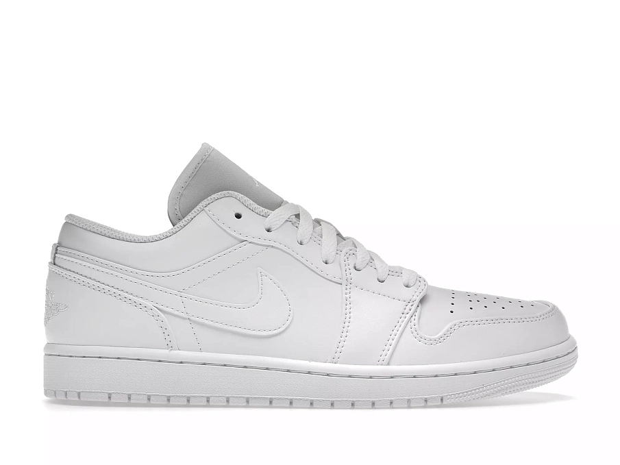 Фото № 1 с приближением к товару «‎Jordan 1 Low Triple White (2022)»
