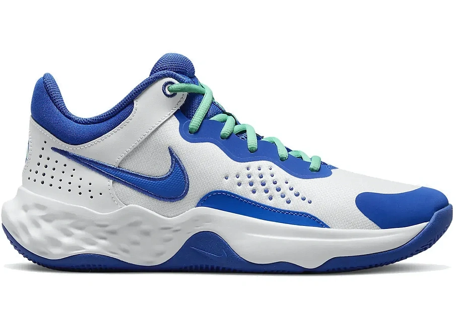 Фото № 1 с приближением к товару «‎Nike Fly.By Mid 3 White Game Royal»