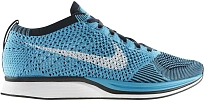 Фото № 1 с приближением к товару «‎Nike Flyknit Racer Chlorine Blue»