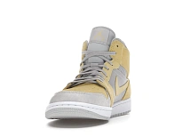 Фото № 2 с приближением к товару «‎Jordan 1 Mid Mixed Textures Yellow»