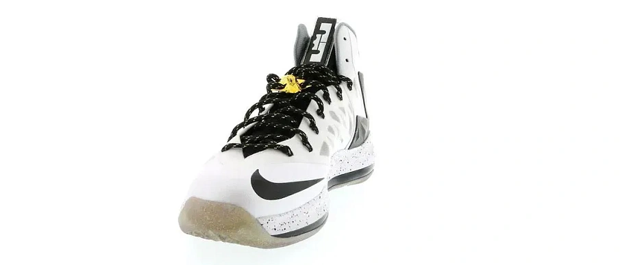 Фото № 2 с приближением к товару «‎Nike LeBron X Elite+ White Gold»