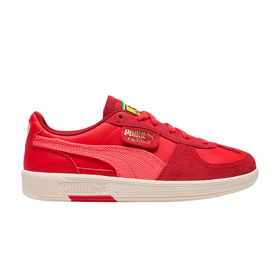 Фото № 1 с приближением к товару «‎Scuderia Ferrari x Puma Palermo Big Kid Rosso Corsa Peach Frost»
