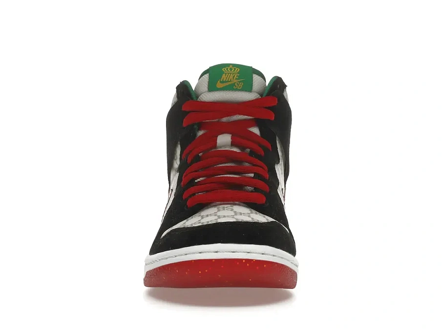 Фото № 2 с приближением к товару «‎Nike SB Dunk High Black Sheep Paid in Full»