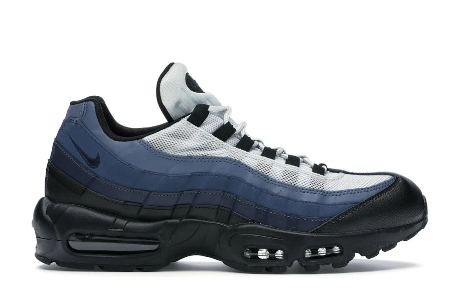 Фото № 1 с приближением к товару «‎Nike Air Max 95 Black Navy Obsidian»