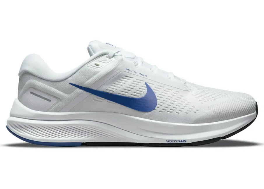 Фото № 1 с приближением к товару «‎Nike Air Zoom Structure 24 White Hyper Royal»