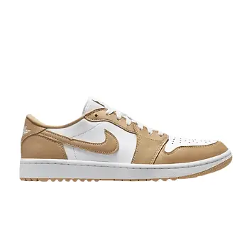 Air Jordan 1 Low Golf White Linen - 1