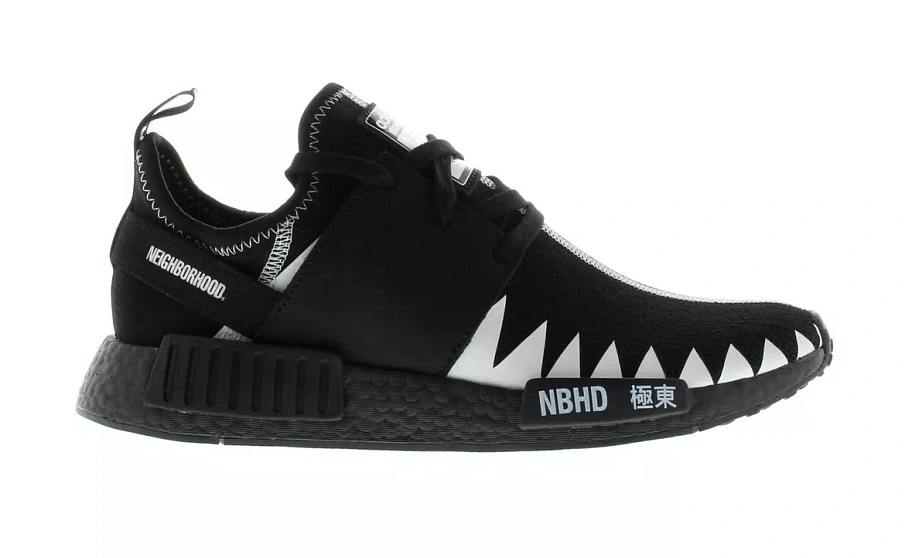 Фото № 1 с приближением к товару «‎adidas NMD R1 Neighborhood Core Black»