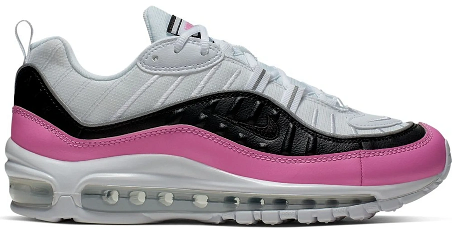 Фото № 1 с приближением к товару «‎Nike Air Max 98 SE White Black China Rose »