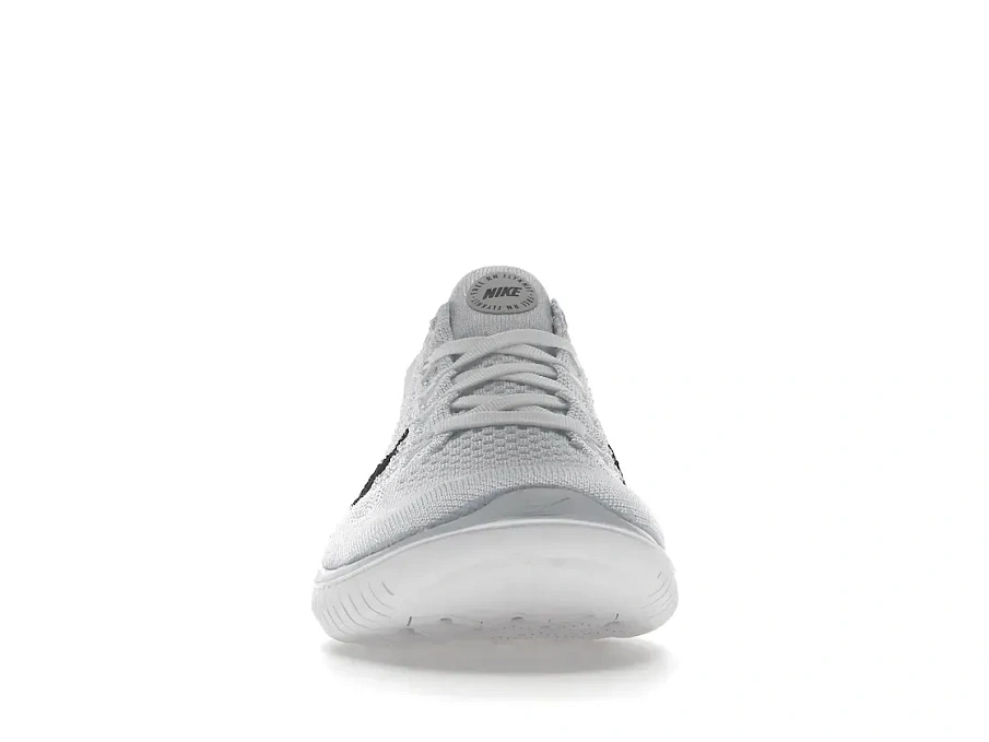 Фото № 2 с приближением к товару «‎Nike Free RN Flyknit 2018 White Pure Platinum »