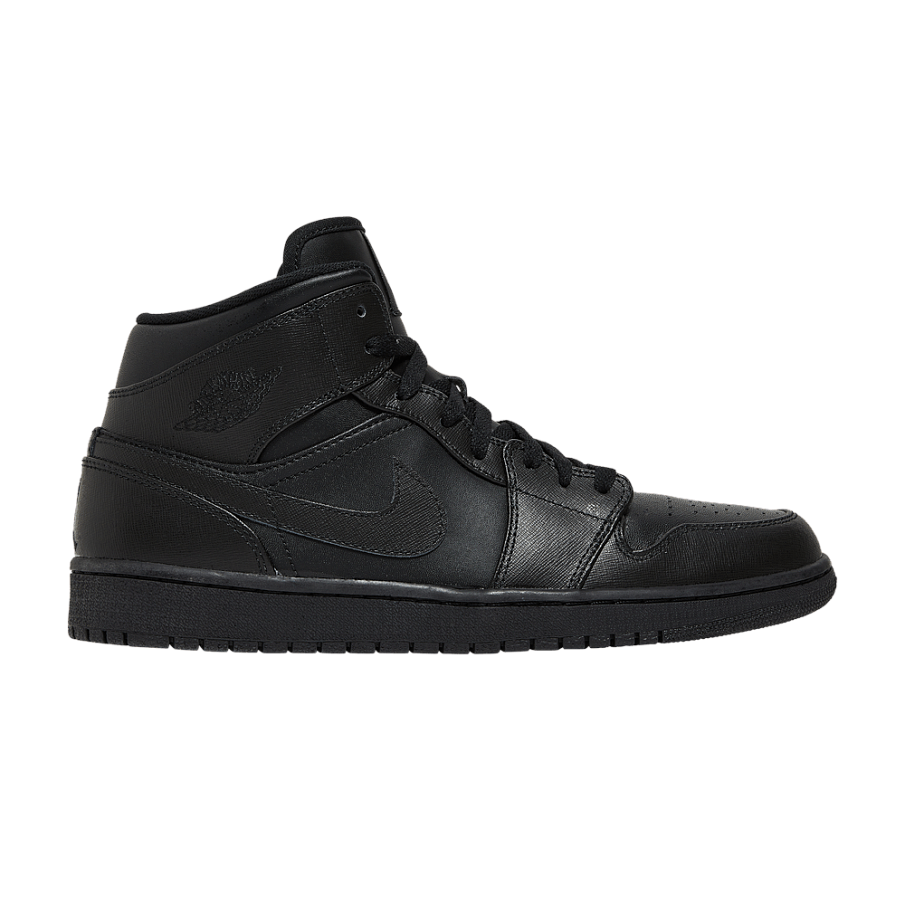 Фото № 1 с приближением к товару «‎Air Jordan 1 Mid 2013 Triple Black»
