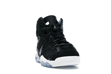 Jordan 6 Retro Heiress Black Suede  - 4