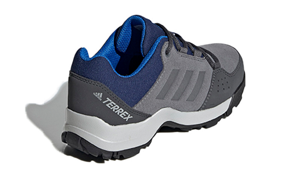 Фото № 4 с приближением к товару «‎adidas Terrex Hyperhiker Low Leather Hiking Kids Grey»