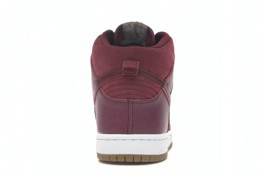 Фото № 4 с приближением к товару «‎Nike SB Dunk High Team Red Filbert»